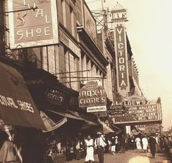 Victoria theater on 125th St in Harlem during 1940s