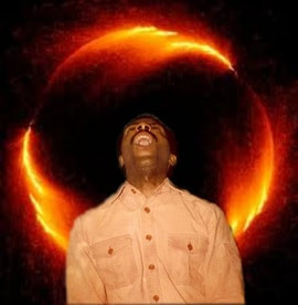 Man screaming